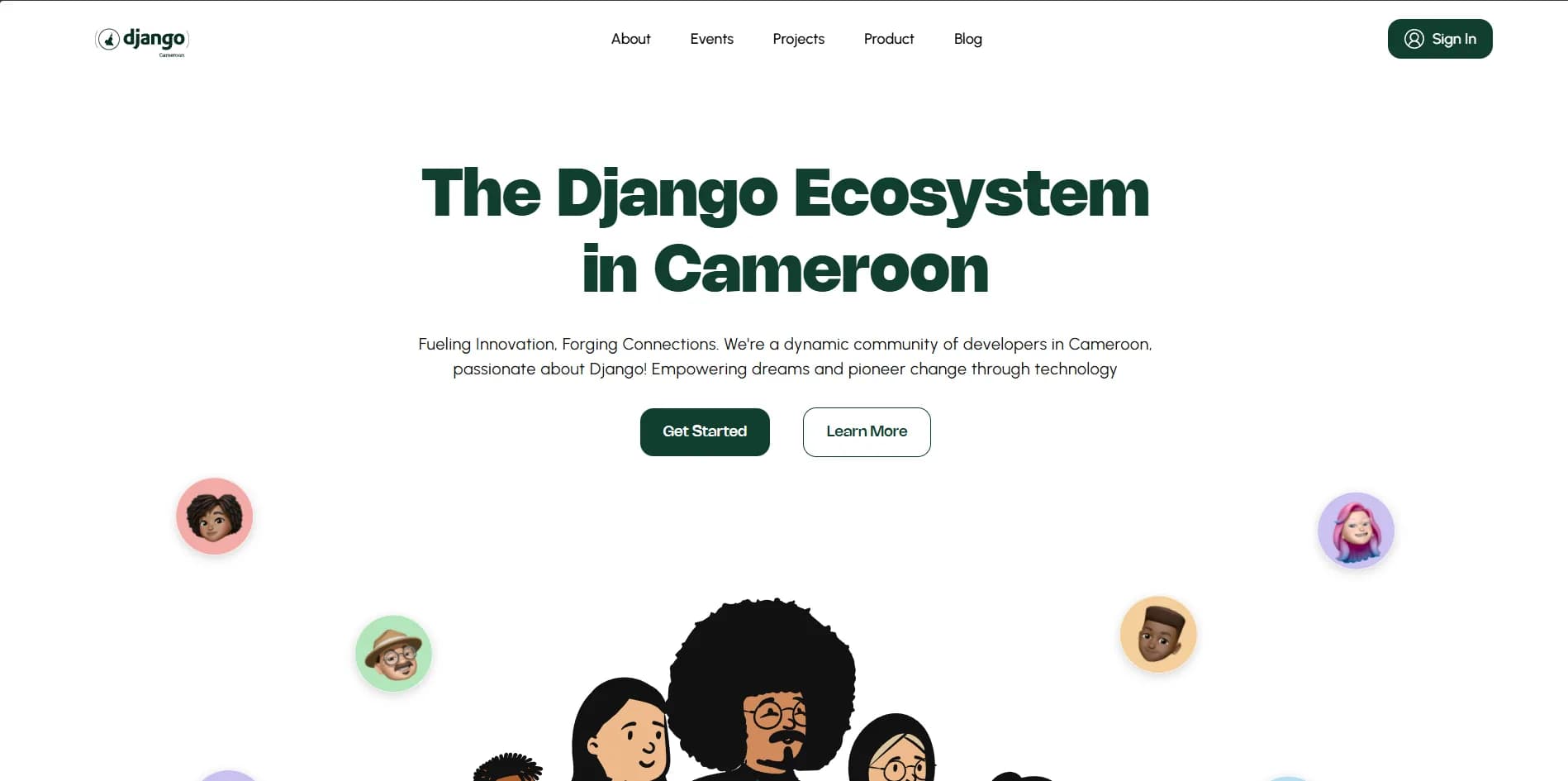 Django Cameroon Web App Client